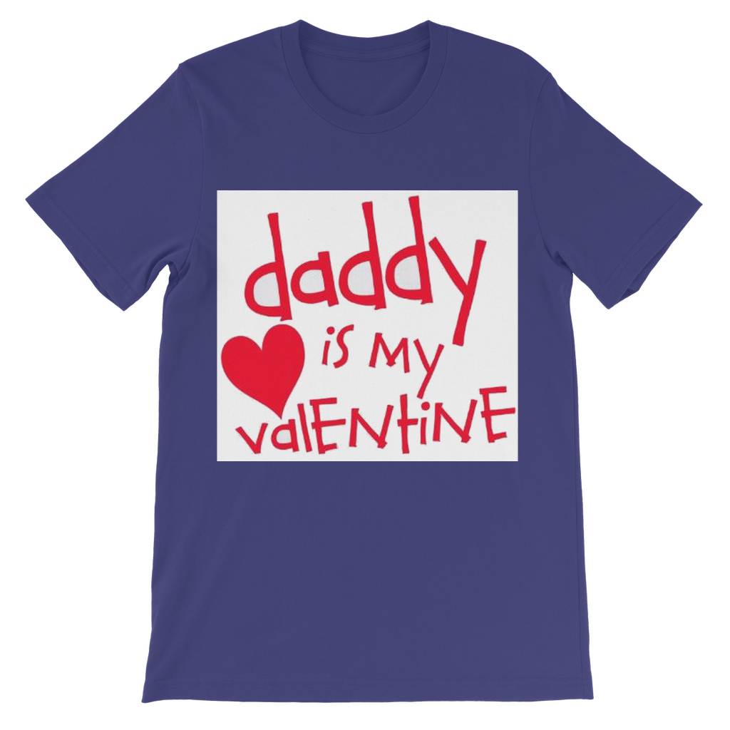 Daddy's my Valentine Premium Kids T-Shirt - DirectlyPersonalised