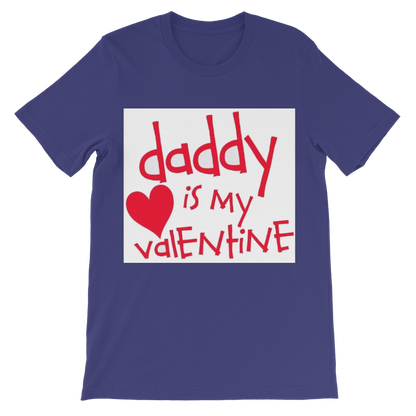 Daddy's my Valentine Premium Kids T-Shirt - DirectlyPersonalised