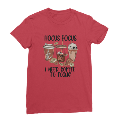 HOCUS POCUS -COFFEE DESIGN Classic Women's T-Shirt - DirectlyPersonalised