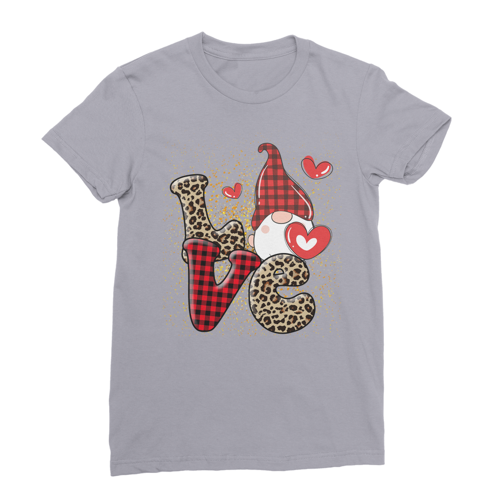 Ladies Valentine Design Premium Jersey Women's T-Shirt - DirectlyPersonalised
