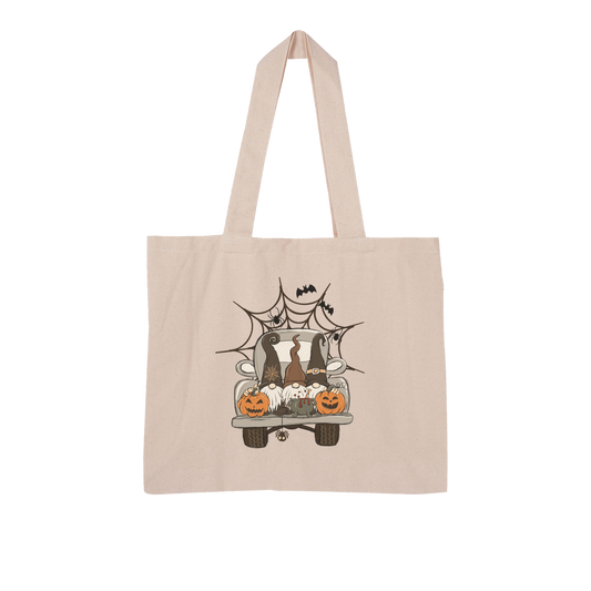 LETS GET SPOOKY Large Organic Tote Bag - DirectlyPersonalised