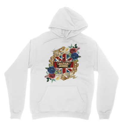 GOD SAVE THE KING Classic Adult Hoodie - DirectlyPersonalised