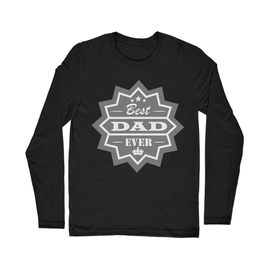 Best Dad Ever Classic Long Sleeve T-Shirt - DirectlyPersonalised