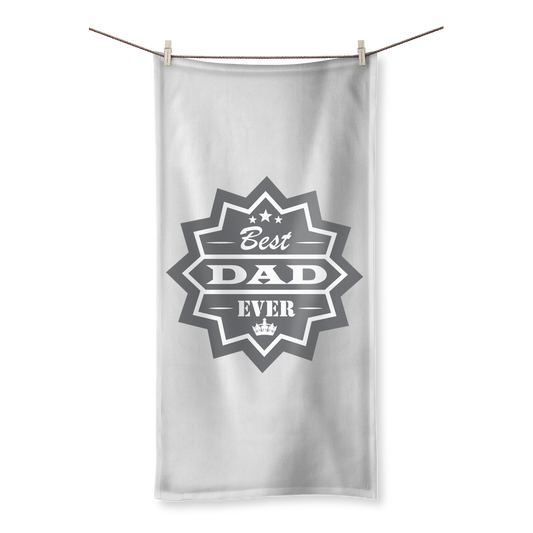 Best Dad Ever Sublimation All Over Towel - DirectlyPersonalised