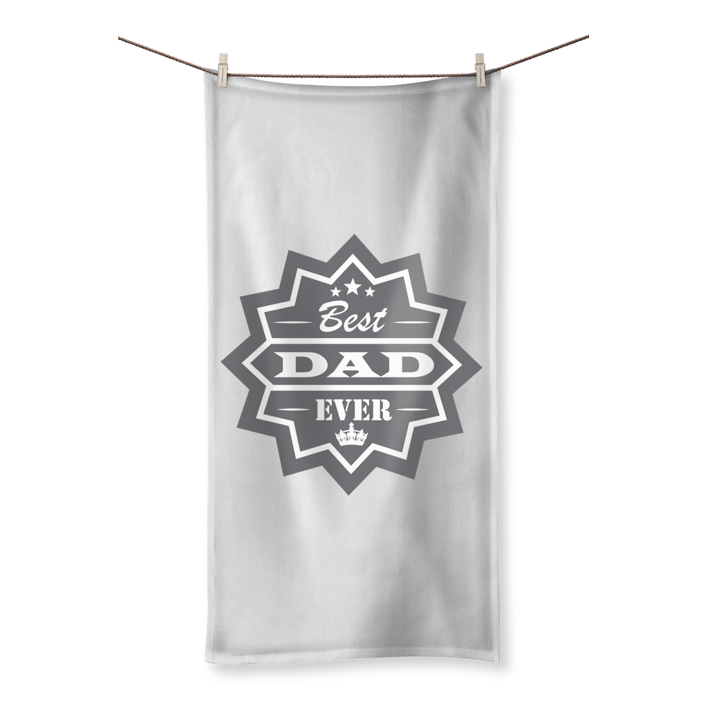 Best Dad Ever Sublimation All Over Towel