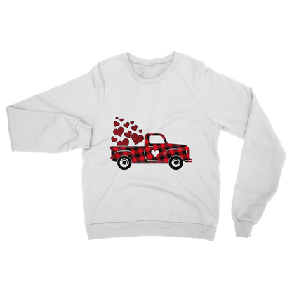 Love Truck Classic Adult Sweatshirt - DirectlyPersonalised