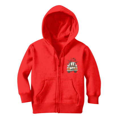 LETS GET SPOOKY Classic Kids Zip Hoodie - DirectlyPersonalised