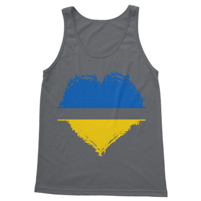 HEARTS WITH UKRAINE Classic Adult Vest Top