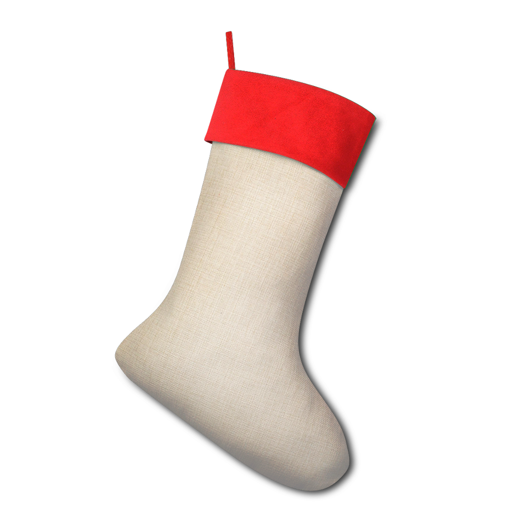 Merry Christmas Sublimation Christmas Stocking - DirectlyPersonalised