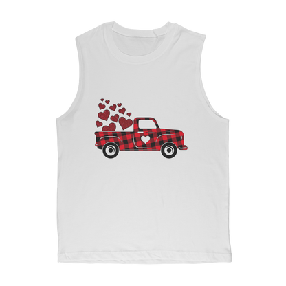 Love Truck Classic Adult Muscle Top - DirectlyPersonalised