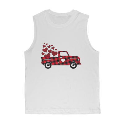 Love Truck Classic Adult Muscle Top