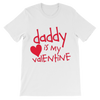 Daddy's my Valentine Classic Kids T-Shirt