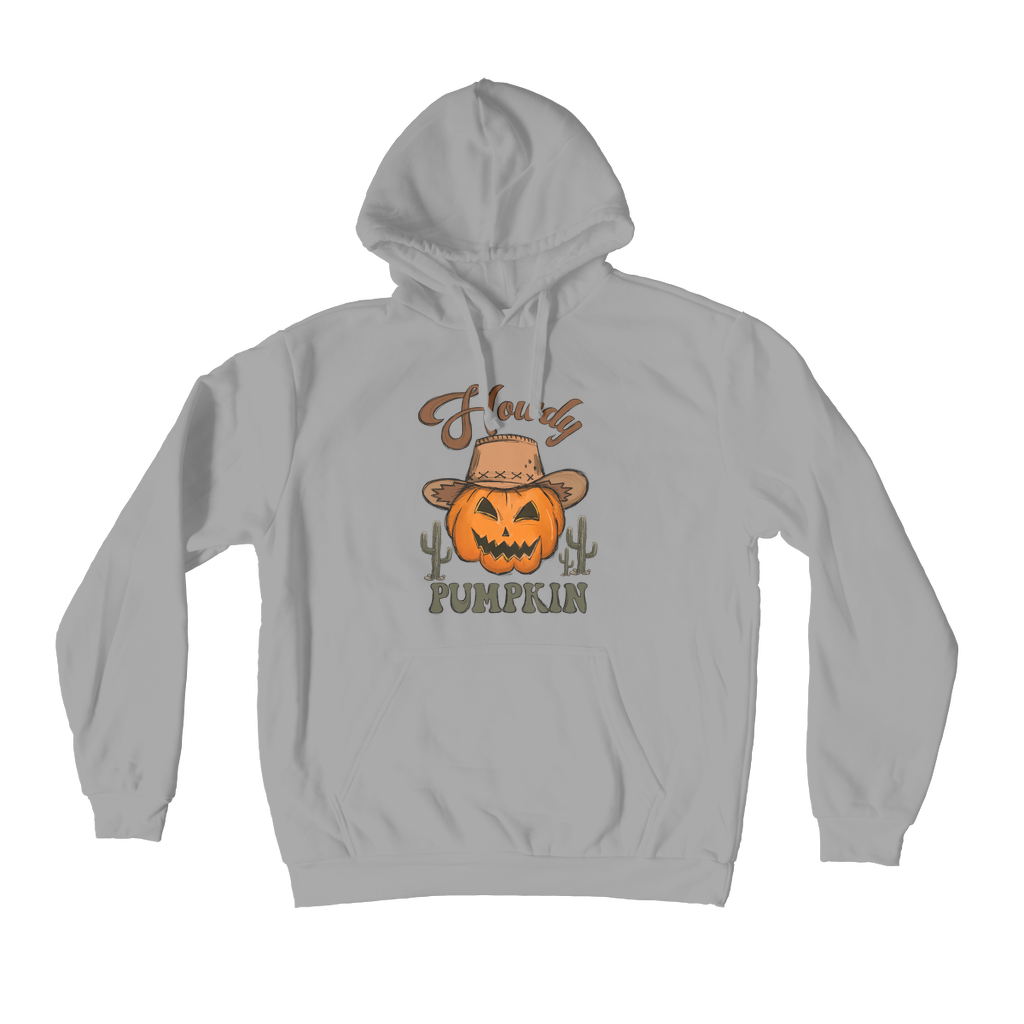 HOWDY PUMPKIN Premium Adult Hoodie - DirectlyPersonalised