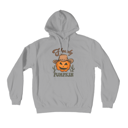 HOWDY PUMPKIN Premium Adult Hoodie - DirectlyPersonalised