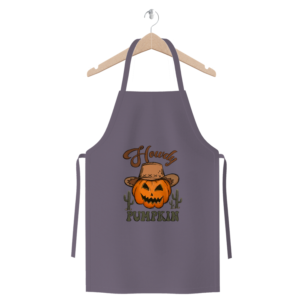 HOWDY PUMPKIN Premium Jersey Apron - DirectlyPersonalised