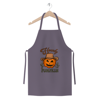 HOWDY PUMPKIN Premium Jersey Apron - DirectlyPersonalised