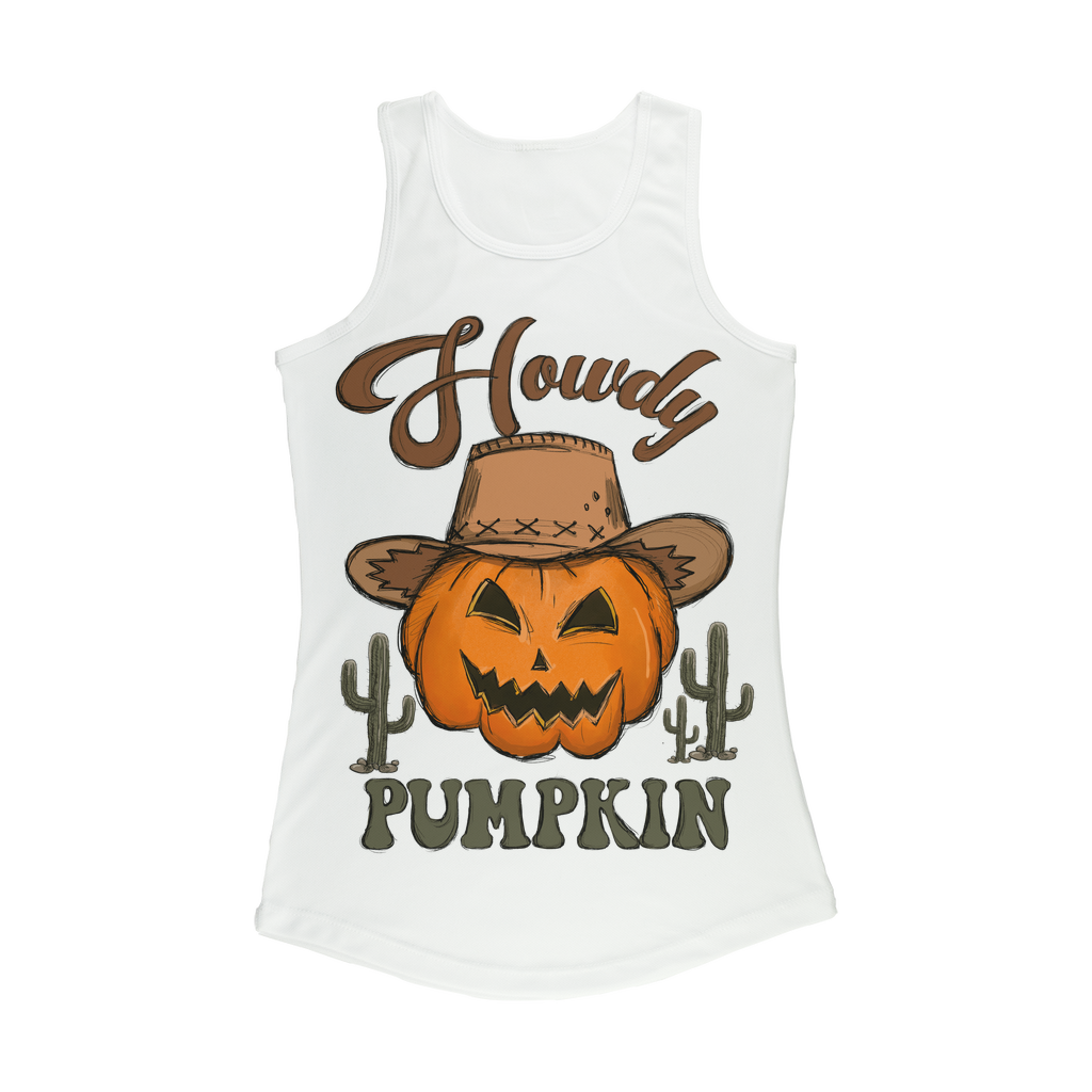 HOWDY PUMPKIN Women Performance Tank Top - DirectlyPersonalised