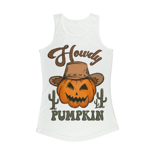 HOWDY PUMPKIN Women Performance Tank Top - DirectlyPersonalised