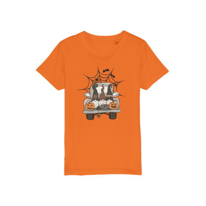 LETS GET SPOOKY Organic Jersey Kids T-Shirt - DirectlyPersonalised