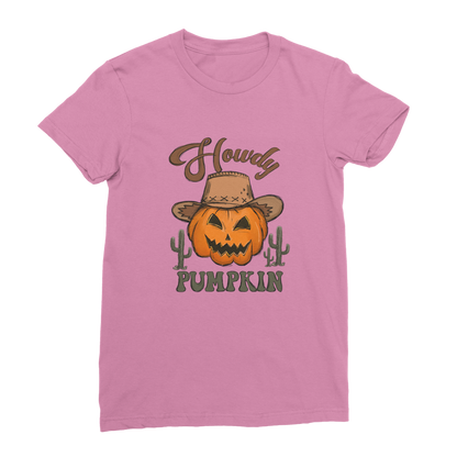 HOWDY PUMPKIN Classic Women's T-Shirt - DirectlyPersonalised