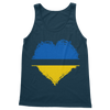 HEARTS WITH UKRAINE Classic Adult Vest Top