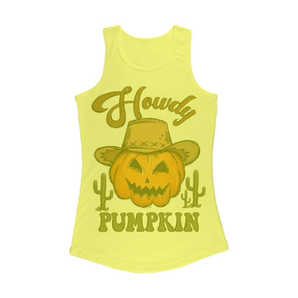 HOWDY PUMPKIN Women Performance Tank Top - DirectlyPersonalised
