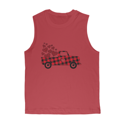 Love Truck Classic Adult Muscle Top - DirectlyPersonalised