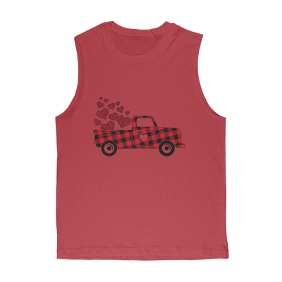 Love Truck Classic Adult Muscle Top