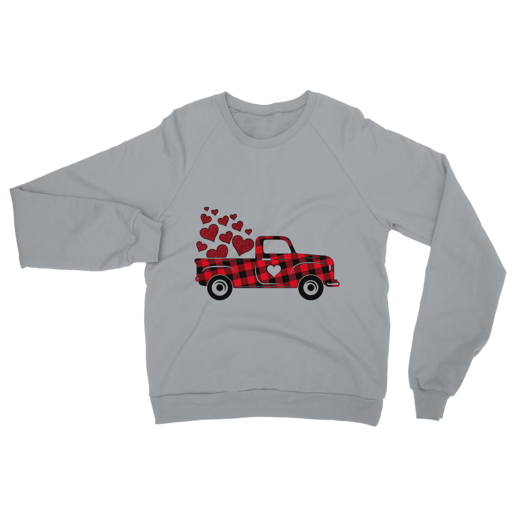 Love Truck Classic Adult Sweatshirt - DirectlyPersonalised