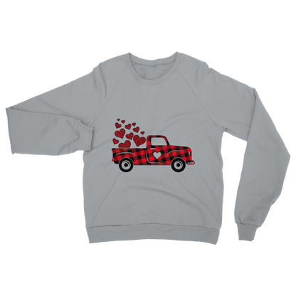 Love Truck Classic Adult Sweatshirt - DirectlyPersonalised