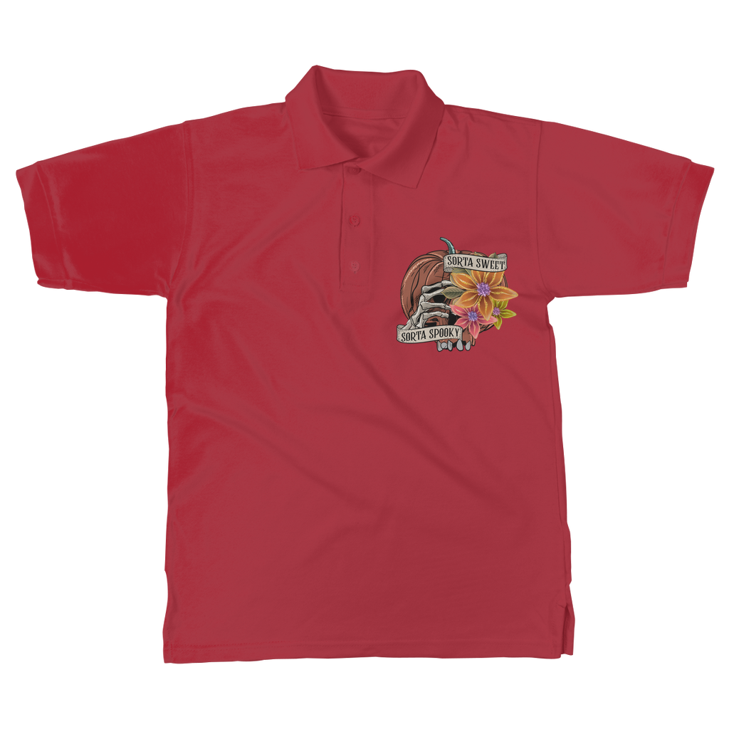 SORTA SWEET - SORTA SPOOKY Classic Women's Polo Shirt - DirectlyPersonalised
