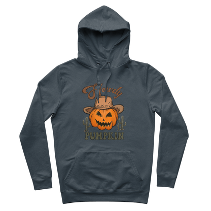 HOWDY PUMPKIN 100% Organic Cotton Hoodie - DirectlyPersonalised