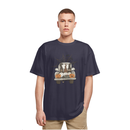 LETS GET SPOOKY Heavy Oversized T-Shirt - DirectlyPersonalised