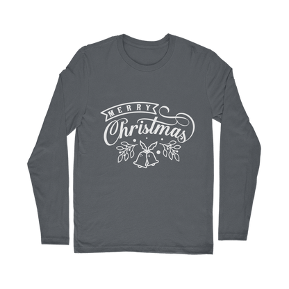 Merry Christmas White Classic Long Sleeve T-Shirt