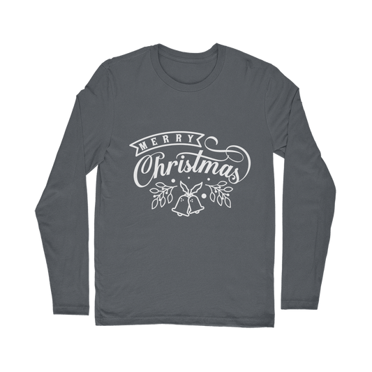 Merry Christmas White Classic Long Sleeve T-Shirt