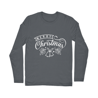 Merry Christmas White Classic Long Sleeve T-Shirt