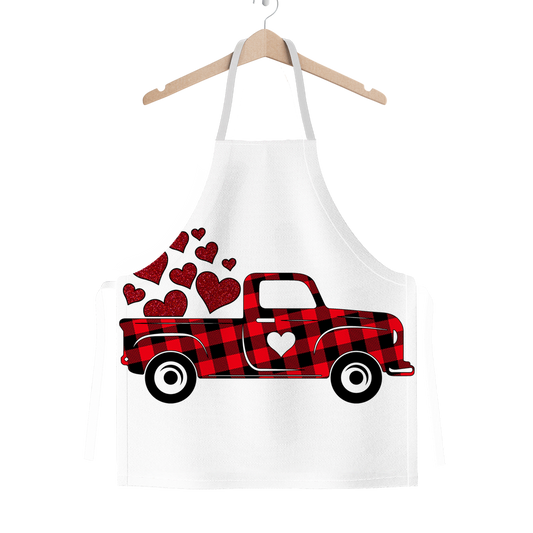 Love Truck Classic Sublimation Adult Apron - DirectlyPersonalised