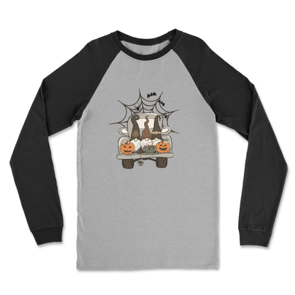 LETS GET SPOOKY Classic Raglan Long Sleeve Shirt - DirectlyPersonalised