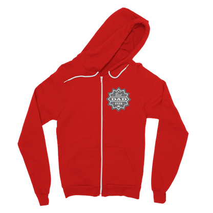 Best Dad Ever Classic Adult Zip Hoodie - DirectlyPersonalised