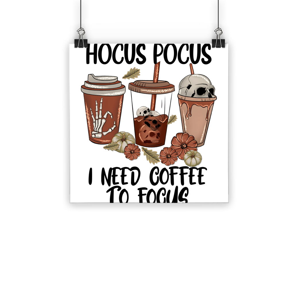 HOCUS POCUS -COFFEE DESIGN Classic Poster - DirectlyPersonalised