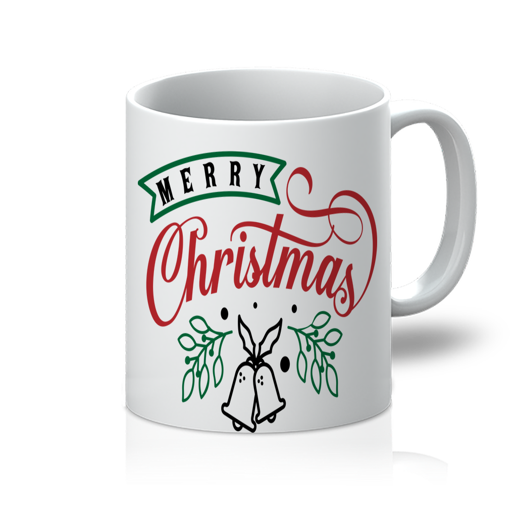 Merry Christmas 11oz Mug - DirectlyPersonalised