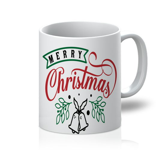 Merry Christmas 11oz Mug - DirectlyPersonalised