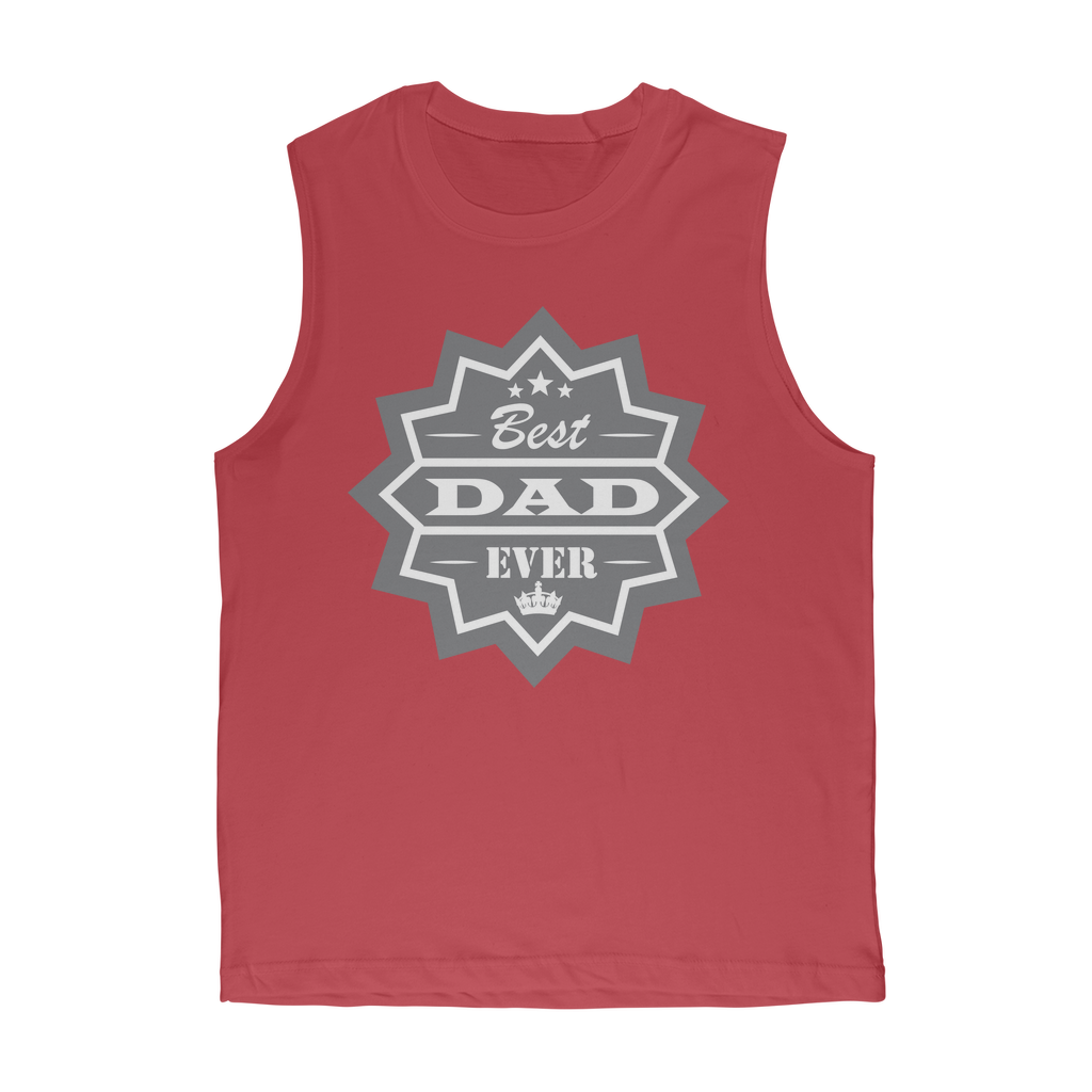 Best Dad Ever Classic Adult Muscle Top - DirectlyPersonalised