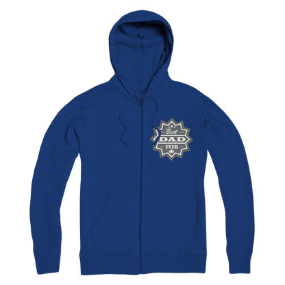 Best Dad Ever Premium Adult Zip Hoodie - DirectlyPersonalised