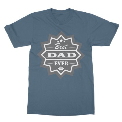 Best Dad Ever Classic Adult T-Shirt - DirectlyPersonalised