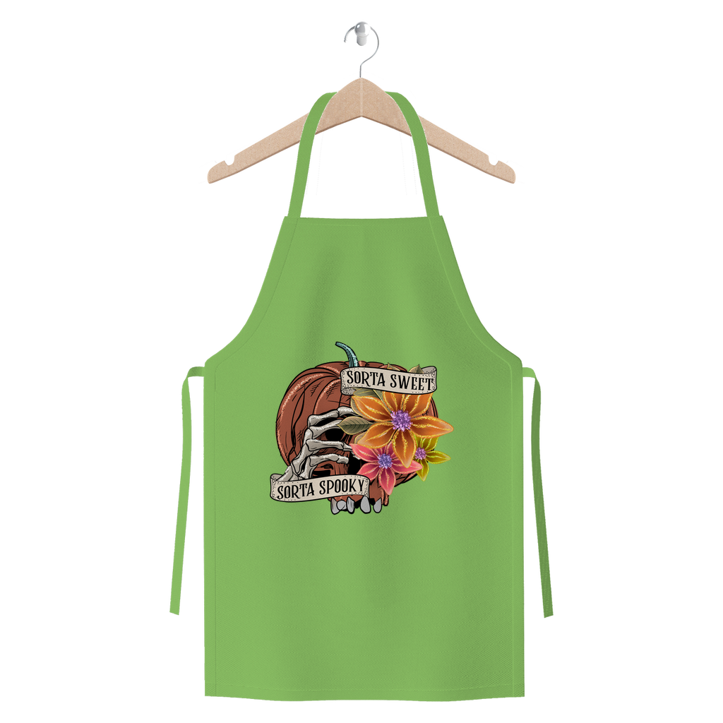 SORTA SWEET - SORTA SPOOKY Premium Jersey Apron - DirectlyPersonalised