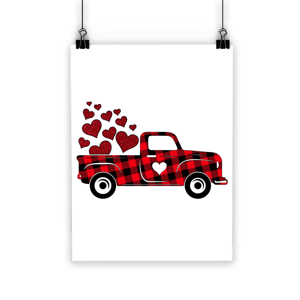 Love Truck Classic Poster - DirectlyPersonalised