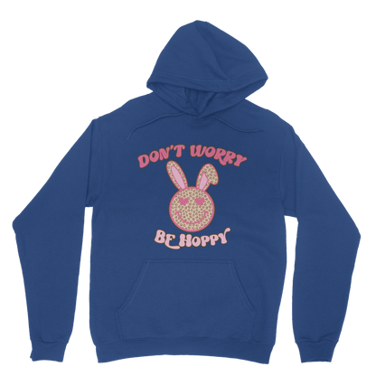 Don't worry be 'happy' Classic Adult Hoodie - DirectlyPersonalised