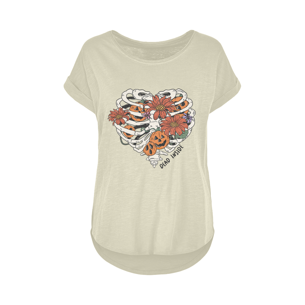 RIB CAGE Women's Long Slub T-Shirt XS-5XL - DirectlyPersonalised