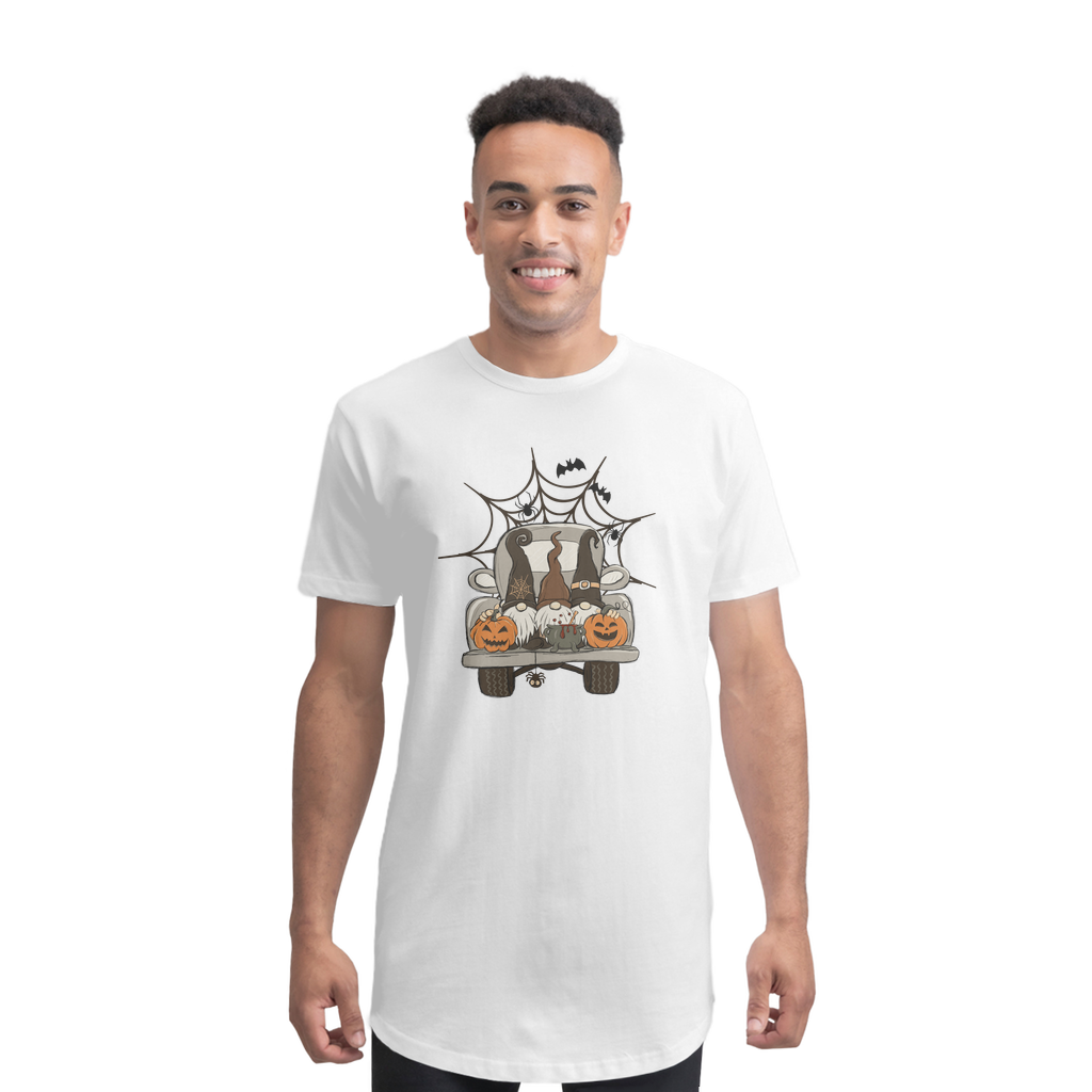 LETS GET SPOOKY Premium Long Body T-Shirt - DirectlyPersonalised
